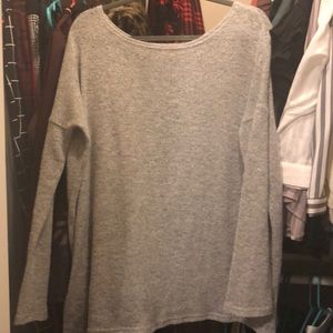 Grey Piko Sweater